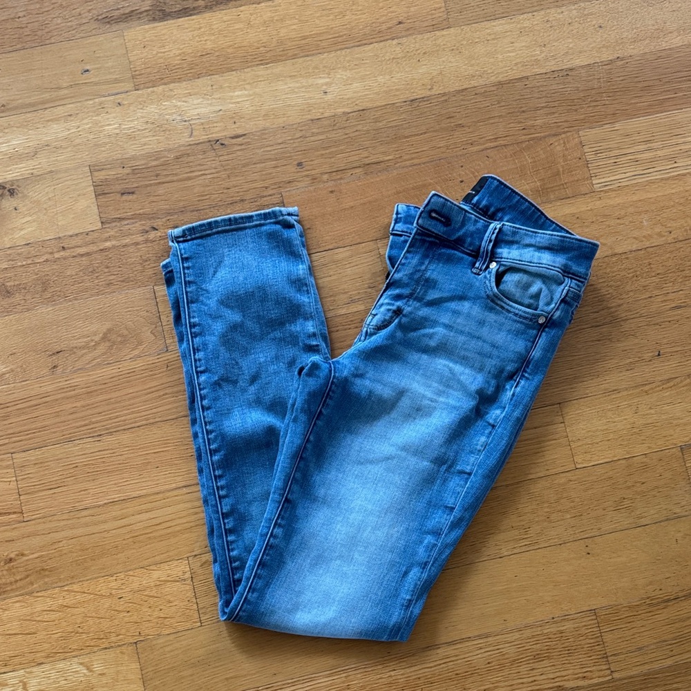 White House Black Market Blue Skinny Jeans
